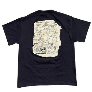 Vintage Y2K Mabel’s Whorehouse T Shirt Las Vegas Black